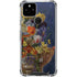 Tabby Cat with Flowers by Nene Thomas Google Pixel 5 Clear Case